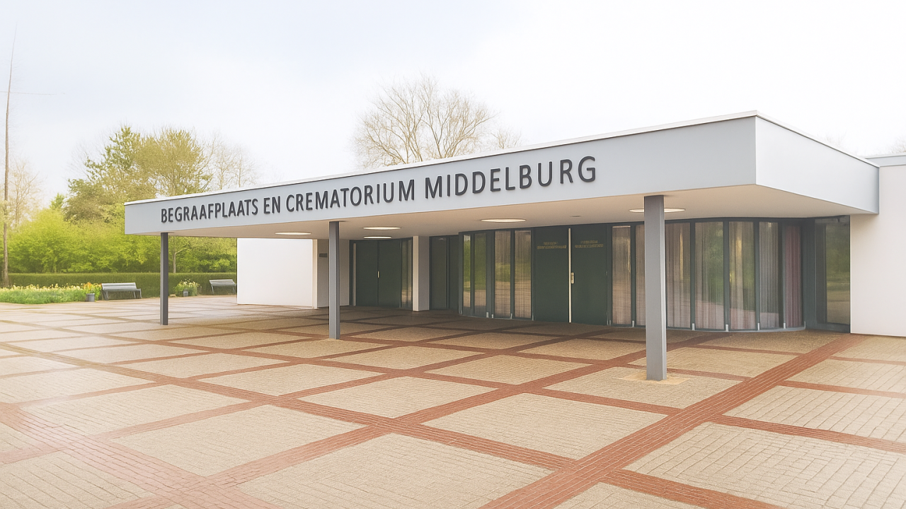 Verfijnde Lichte Crematoriumfoto Middelburg